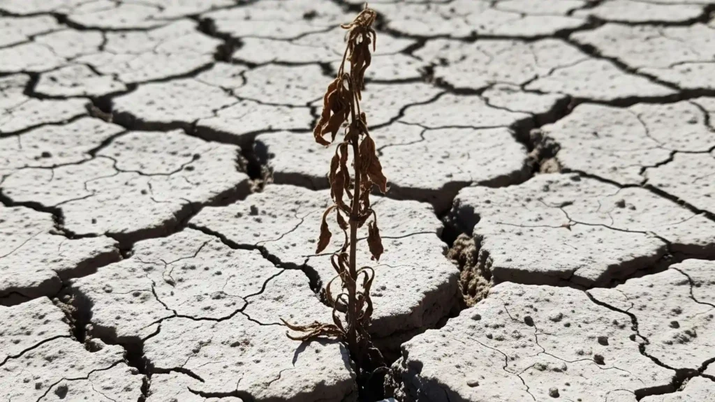 Can plants grow well in clay soil? Spoiler alert: Beautifully, indeed! 1 Dry, cracked clay soil surface during a hot summer, looking hard and compacted like concrete.